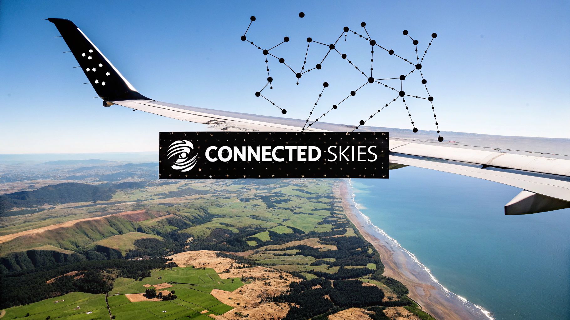 Collection of british airways connected with starlink in a gallery layout