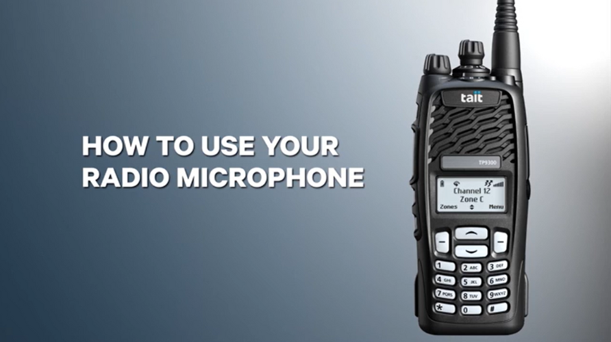 Collection of how to use your radio microphone in a gallery layout
