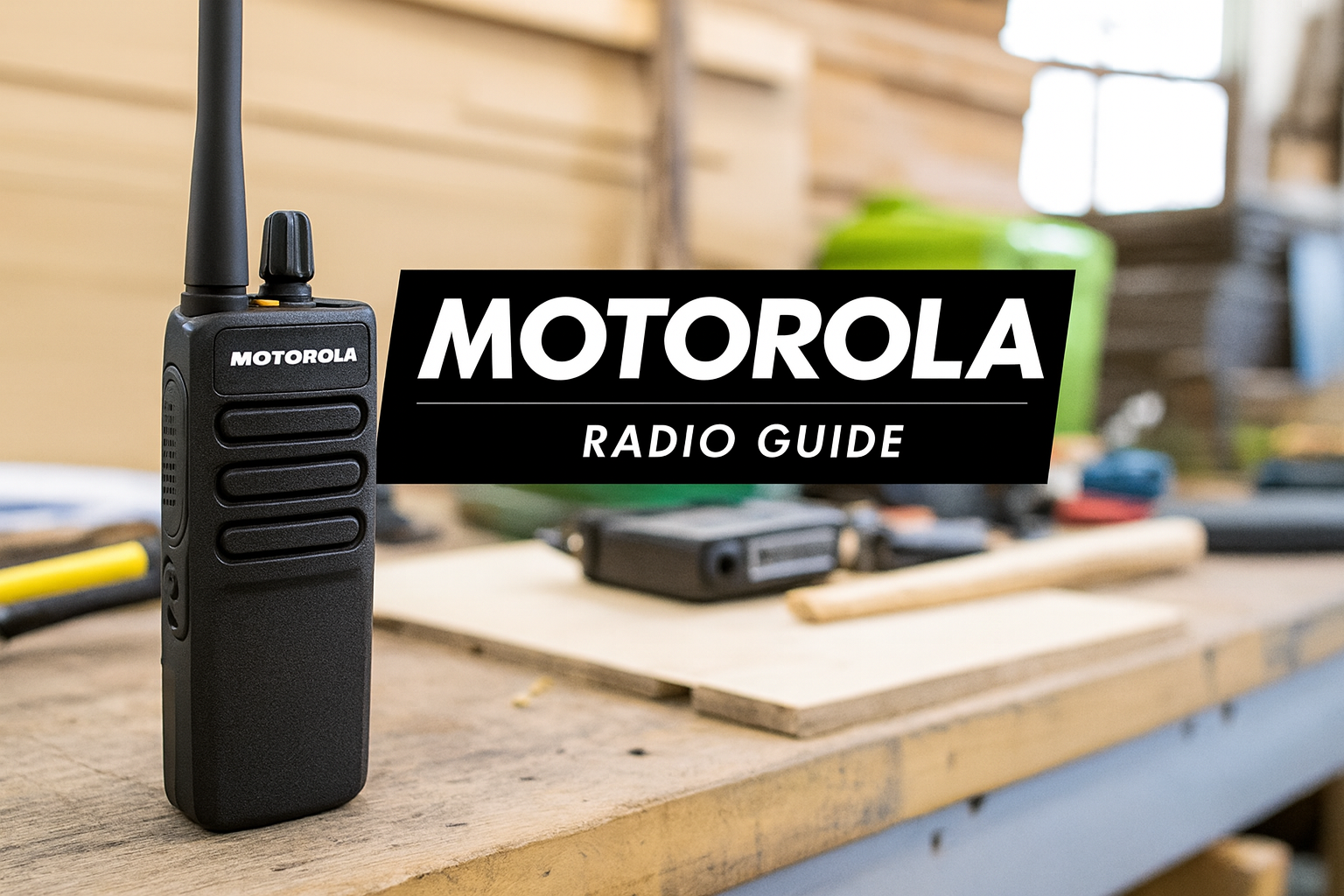Your Essential Motorola Two Way Radio Guide