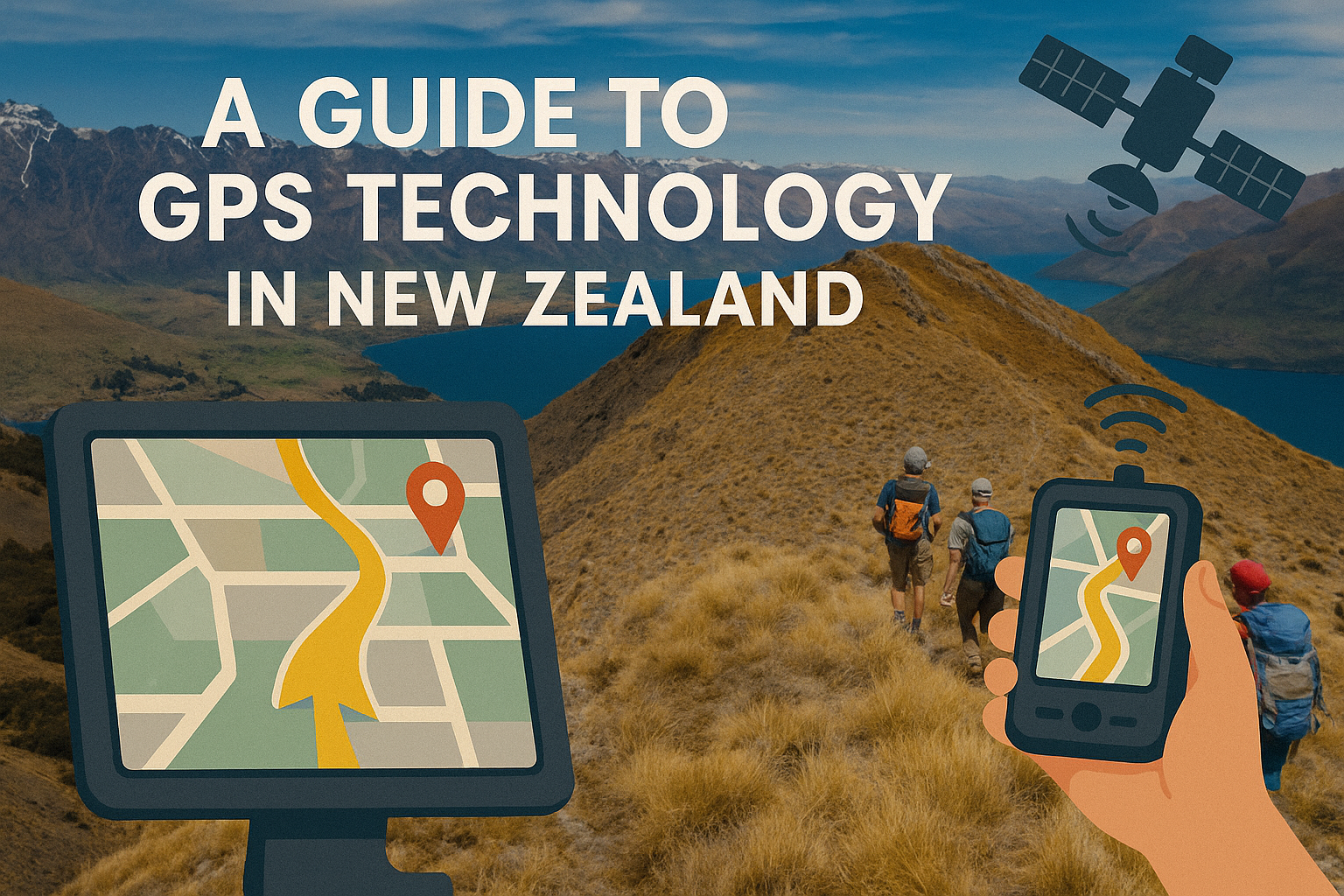 Collection of a guide to gps technology in new zealand in a gallery layout