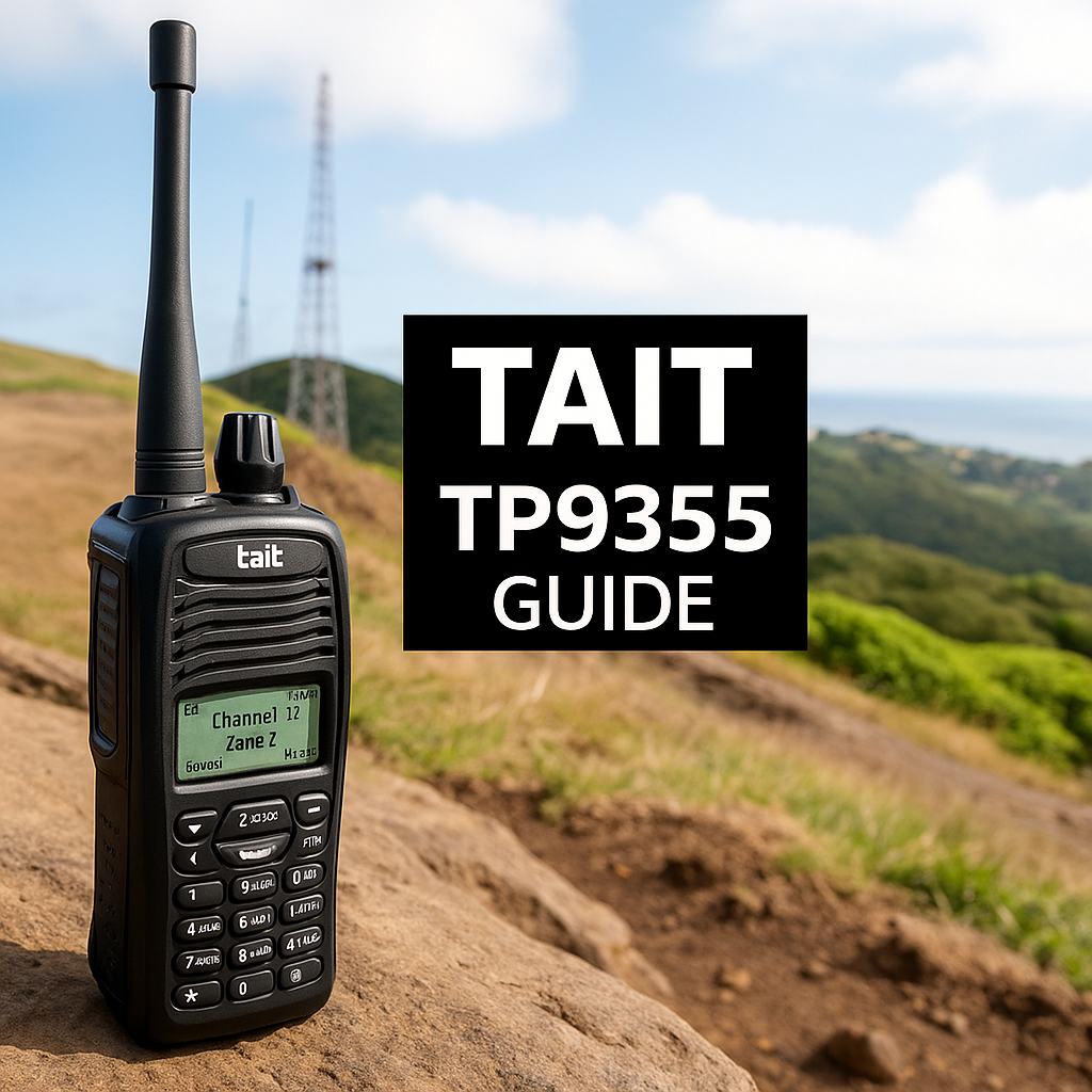 Collection of tait tp9355 walkie talkie guide in a gallery layout