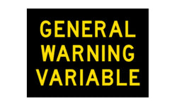 Collection of NZTA Variable Message Sign notes in a gallery layout