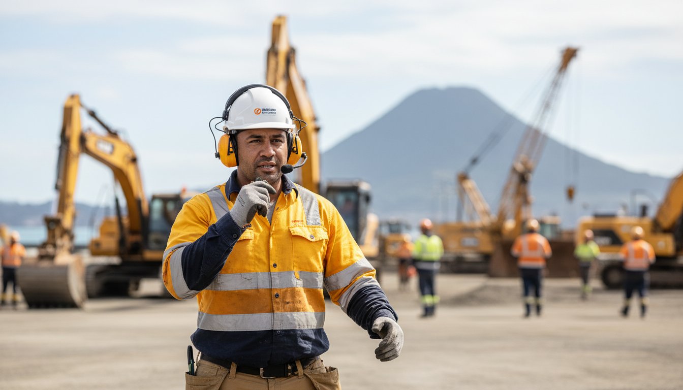 Collection of High Noise Environment Headsets: A Guide for NZ Industrial Operations in a gallery layout