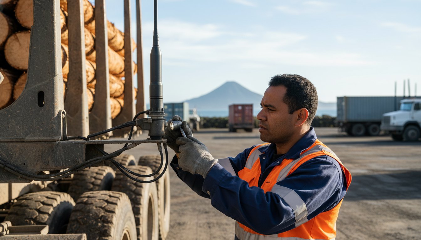 Collection of Maintaining Communication Equipment: The Professional Guide for NZ Fleets in a gallery layout