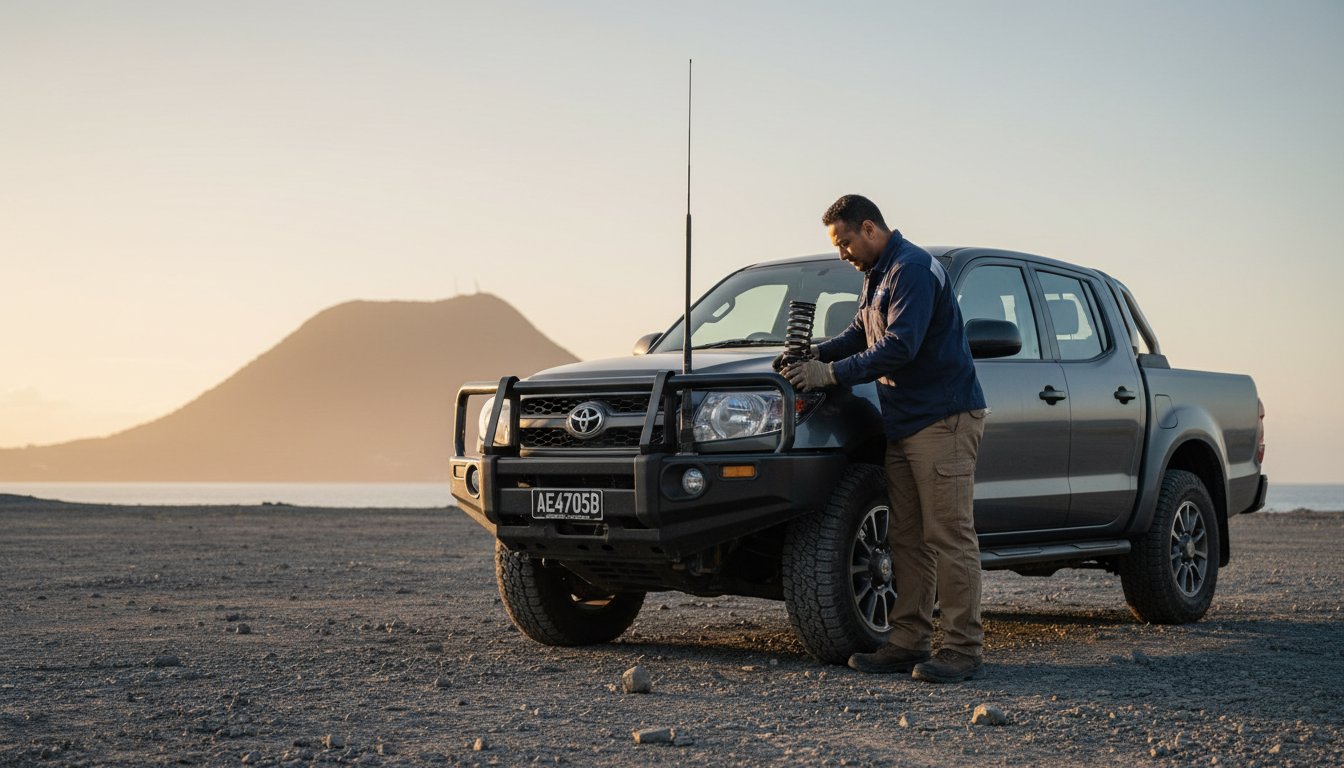 Collection of GME AE4705B Antenna: The Definitive Guide for NZ 4WD & Commercial Fleets in a gallery layout