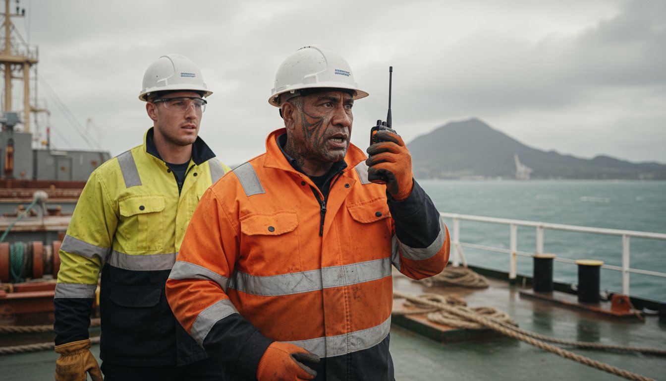 Collection of Maritime Worker Safety Communication: The Complete NZ Guide in a gallery layout