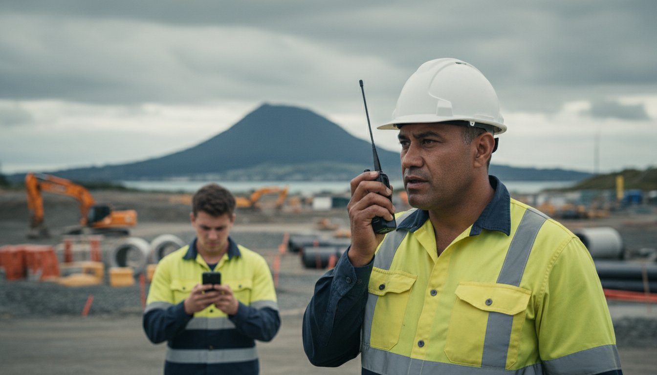 Collection of Radio vs Cellular Communication Safety: The Definitive Guide for NZ Businesses in a gallery layout