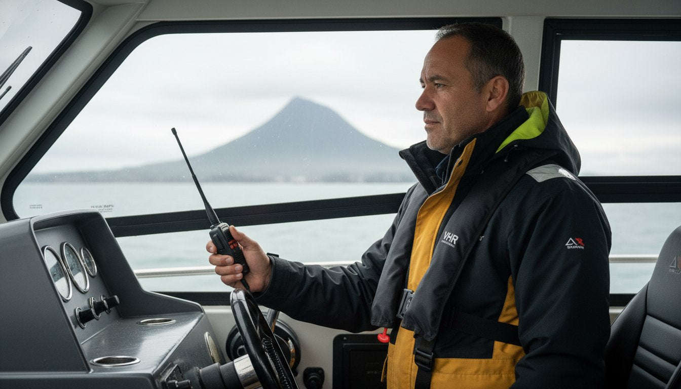 Collection of VHF Marine Radio in NZ: The Complete Guide to Maritime Communication in a gallery layout