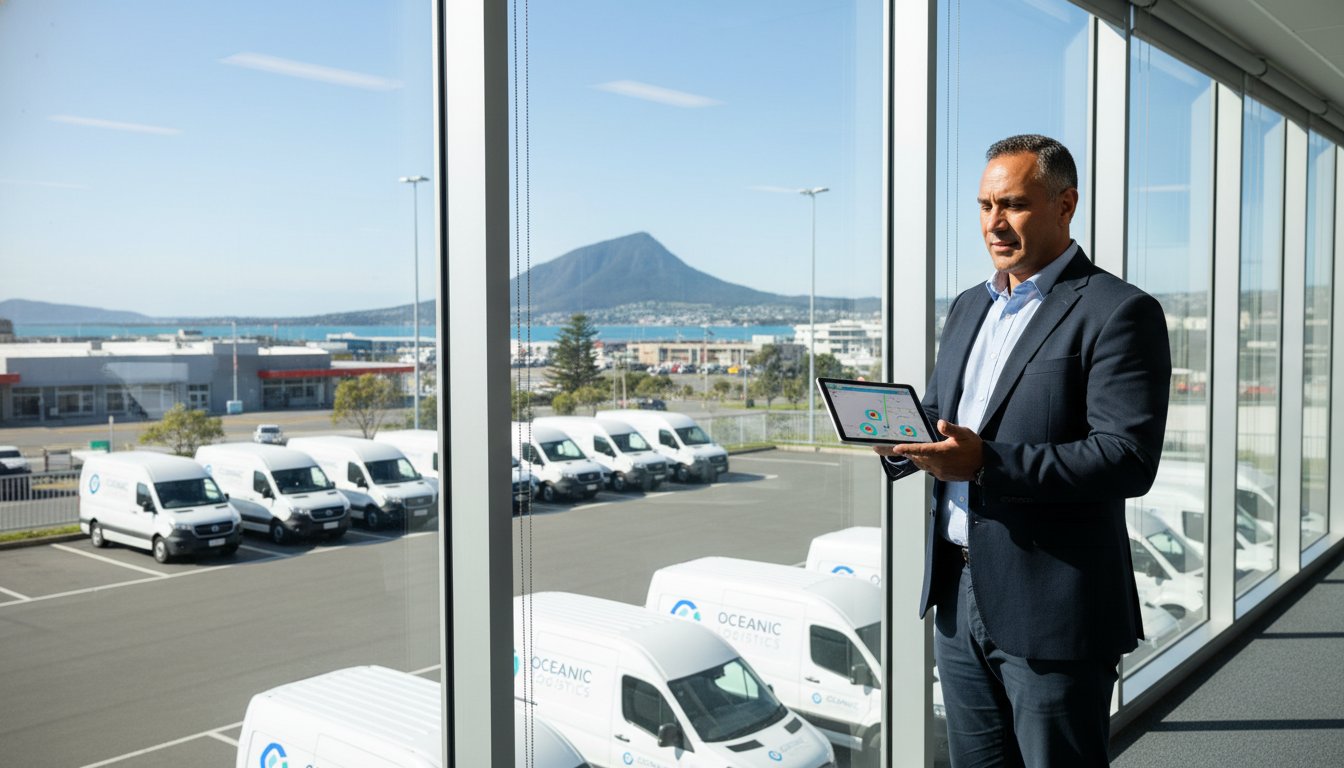Collection of GPS fleet tracking NZ complete guide for businesses in a gallery layout
