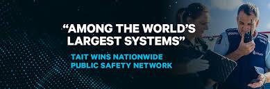 Collection of Tait Communications wins major NZ safety radio network in a gallery layout