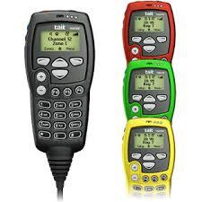 Collection of New Tait TM9000 Series Mobile Control Heads in a gallery layout