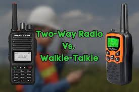 Collection of Walkie Talkies vs. Two Way Radios - Whats the difference? in a gallery layout
