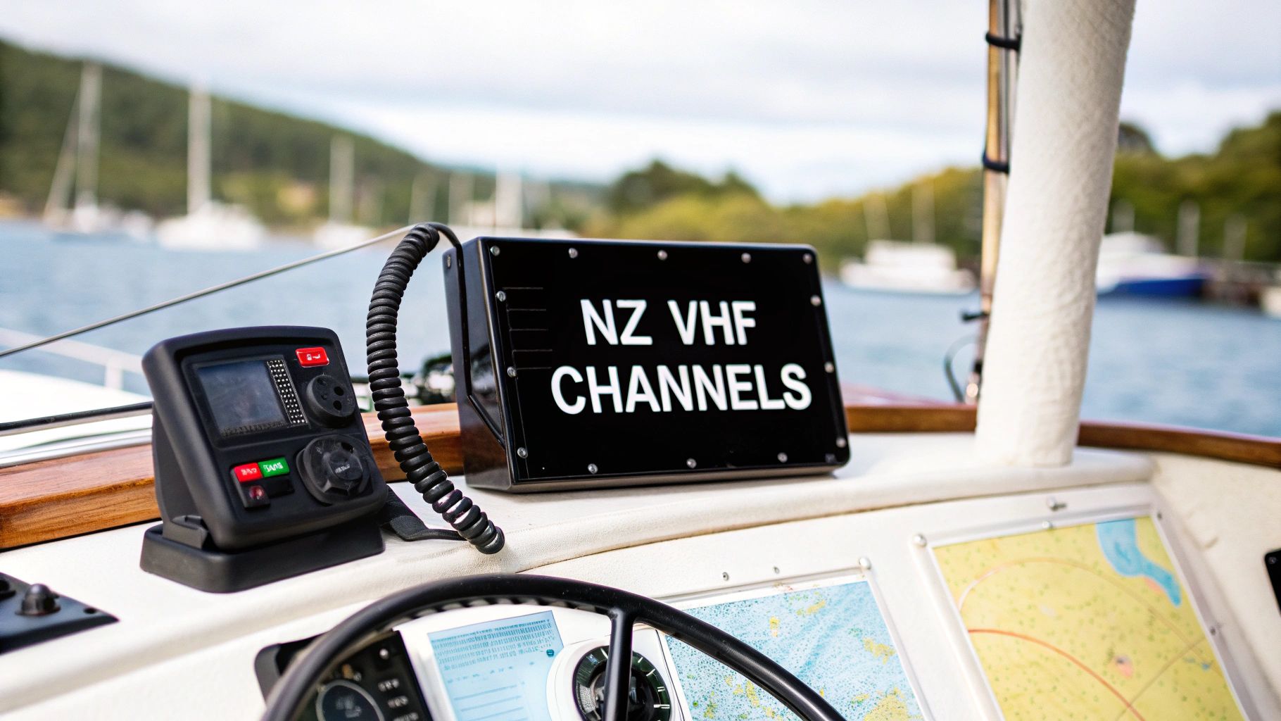 Collection of Your Guide to NZ Marine VHF Channels: The Essential On-Water Companion in a gallery layout
