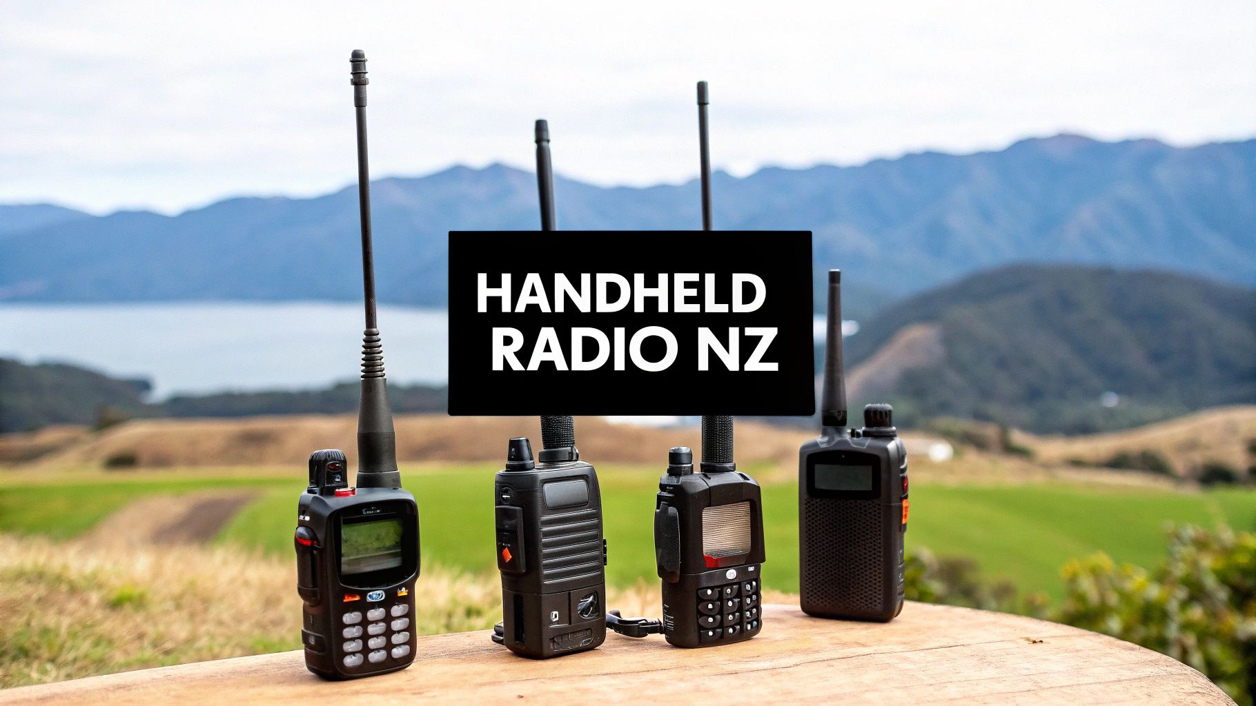 Collection of Top 12 Best Handheld Radio NZ Options for 2025 in a gallery layout