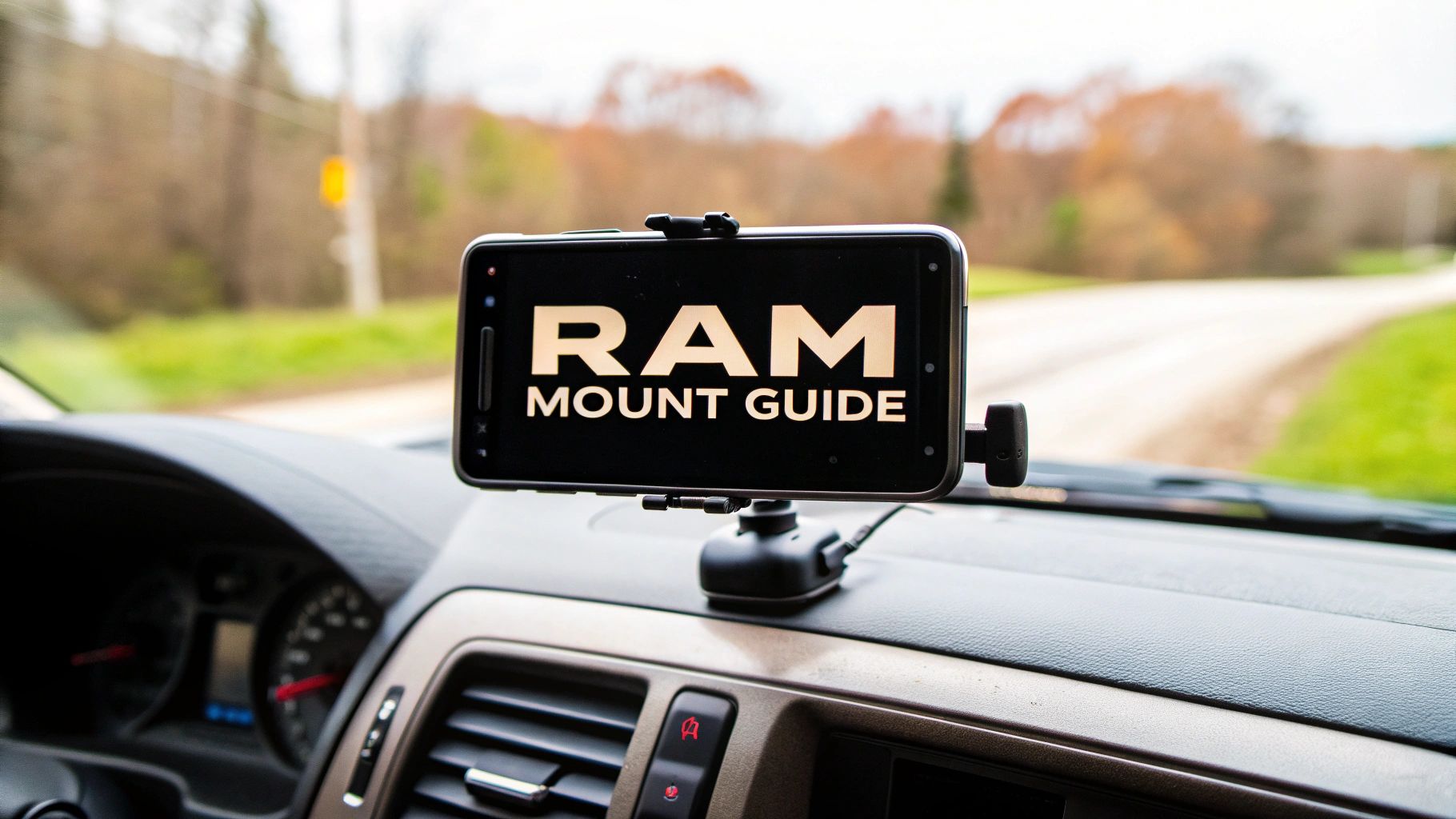 Collection of ram mount systems for your device in a gallery layout