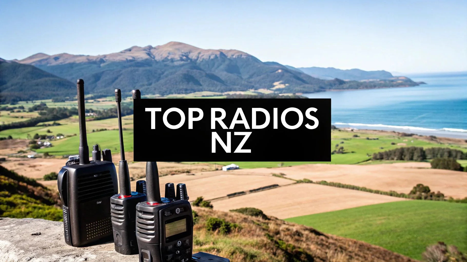 Collection of top radios NZ in a gallery layout