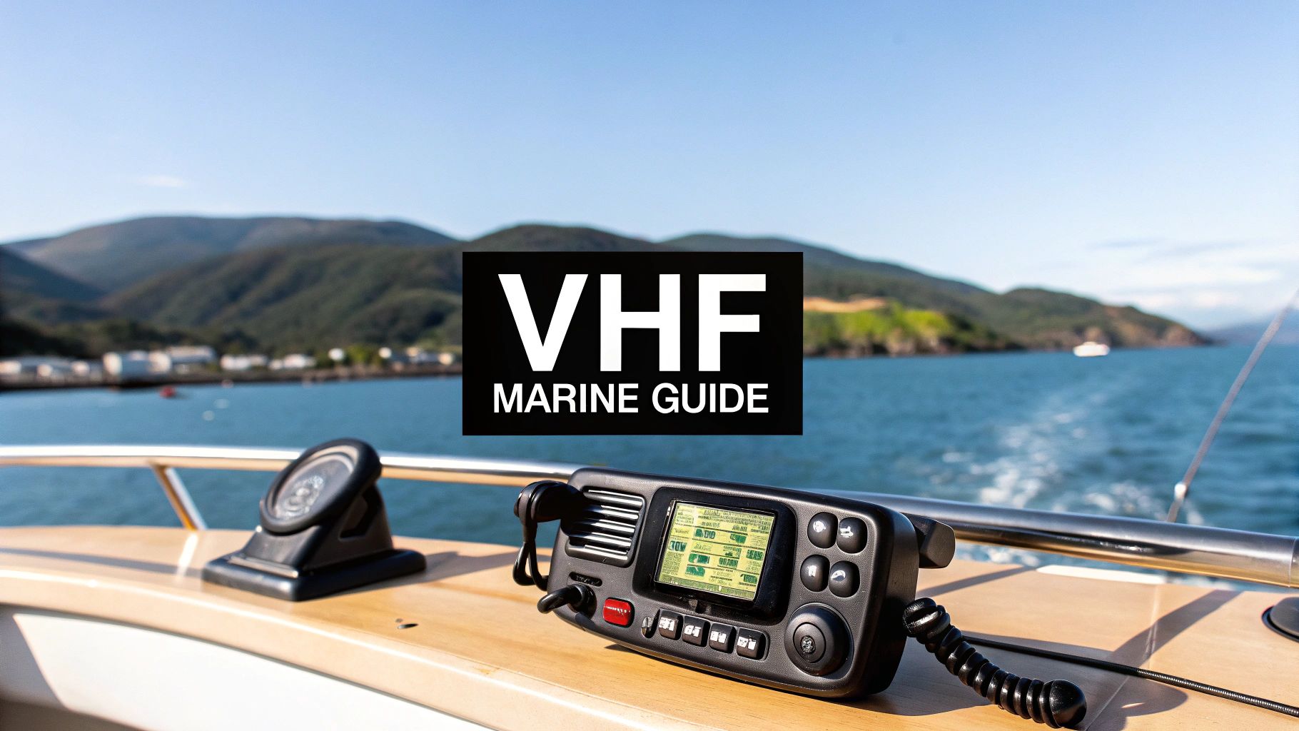 Collection of VHF Marine Radio NZ: A Guide to Legal and Effective Communication on the Water in a gallery layout