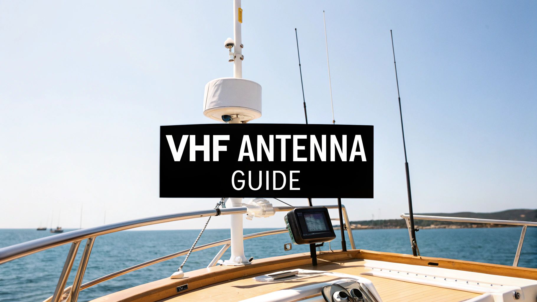 Collection of Your Guide to Marine VHF Antenna Choices in NZ in a gallery layout
