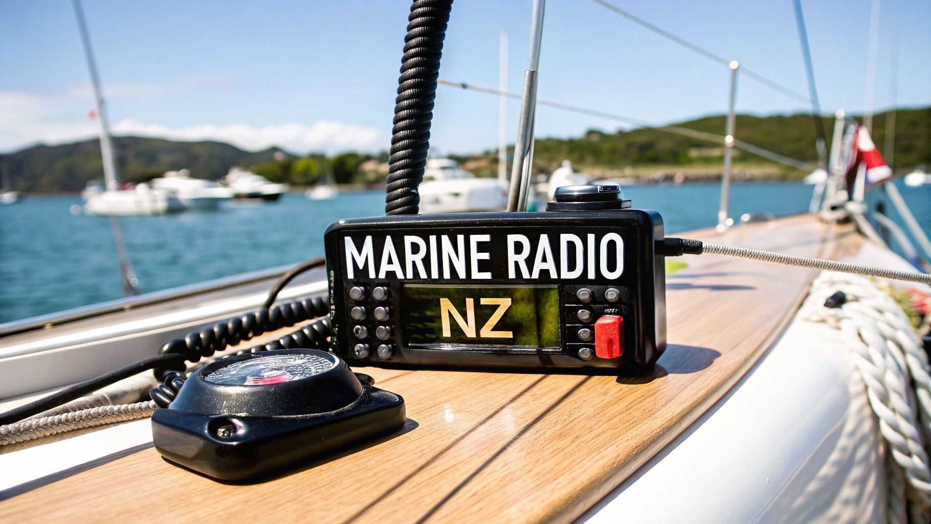 Collection of Marine Radio NZ: Your Guide to Legal & Safe Communication in a gallery layout