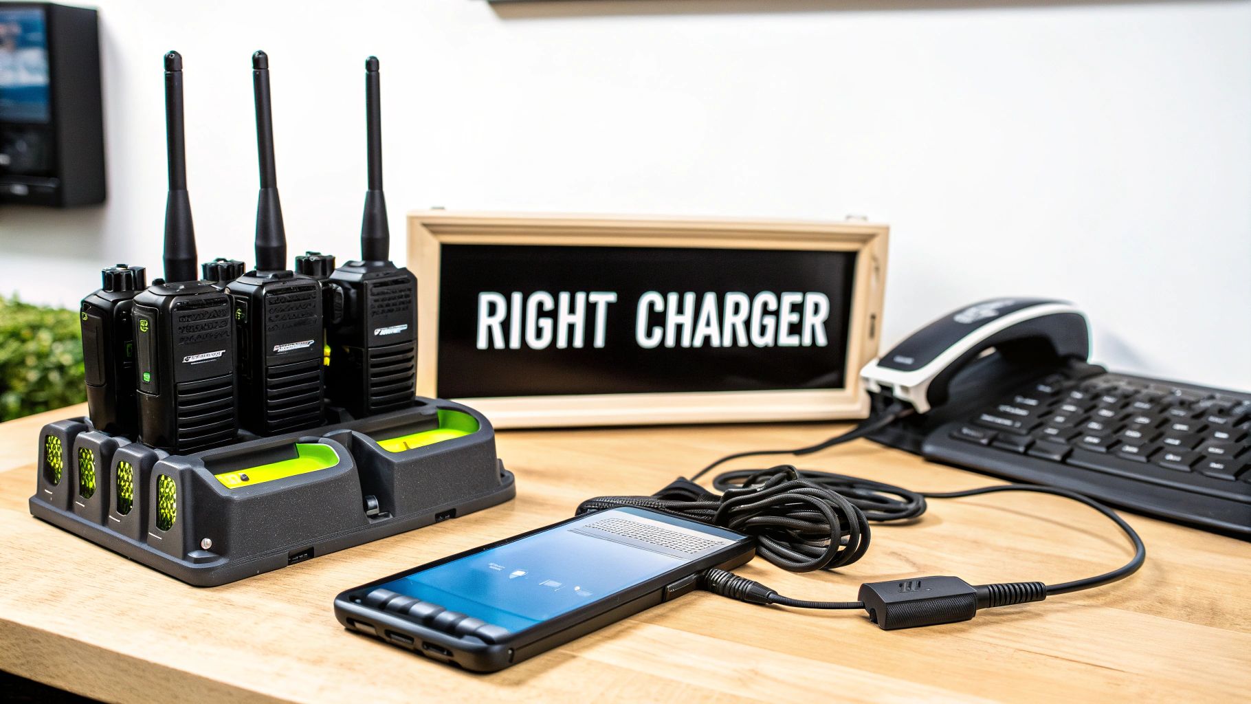 Collection of finding the right charger for your device in a gallery layout