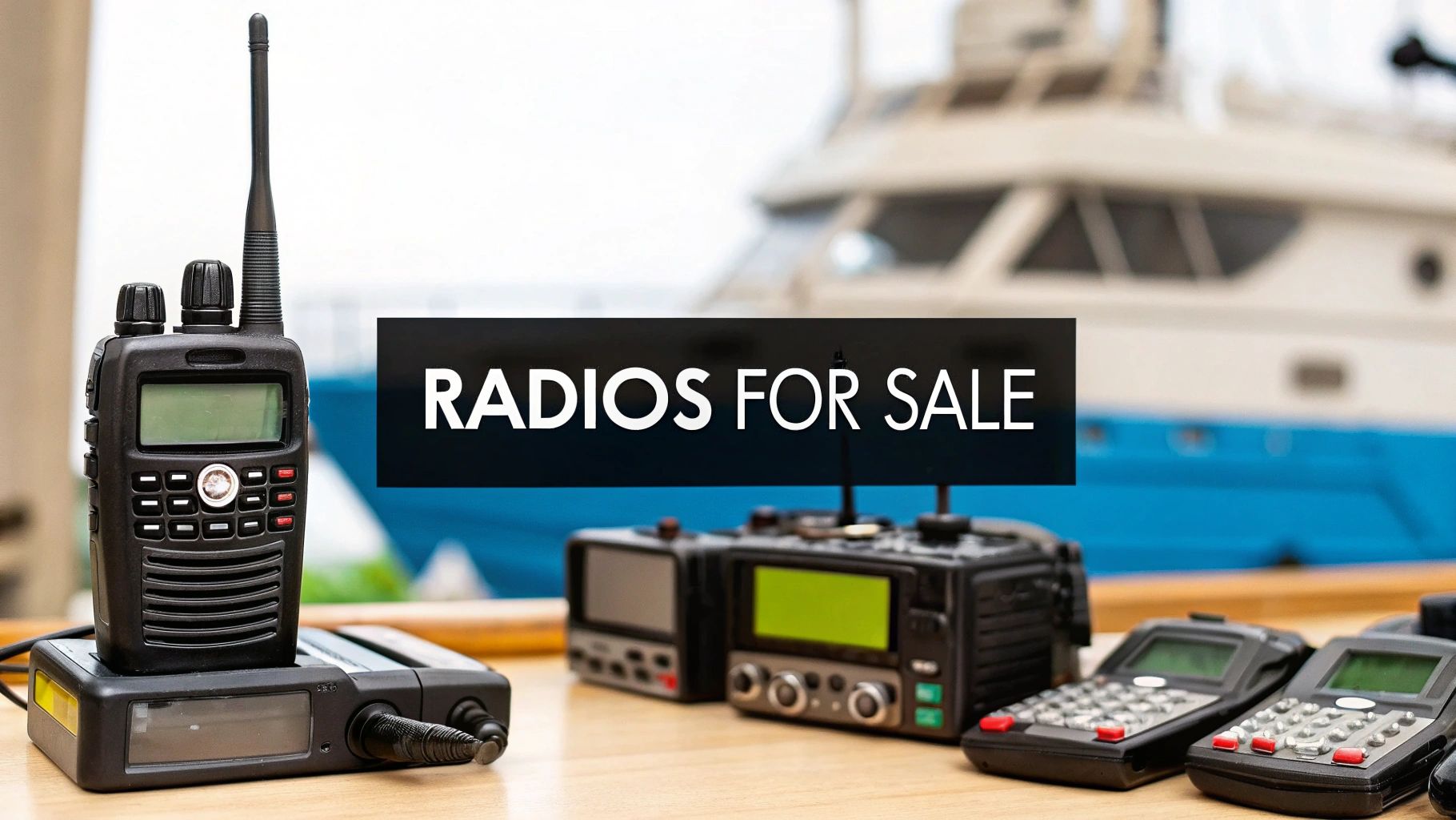 Collection of Radios For Sale NZ: A Guide to Legal Communication Solutions in a gallery layout