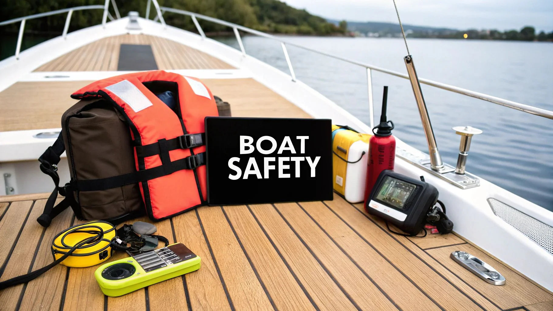 Collection of Your 2025 Boat Safety Equipment List: 7 Must-Have Items in a gallery layout