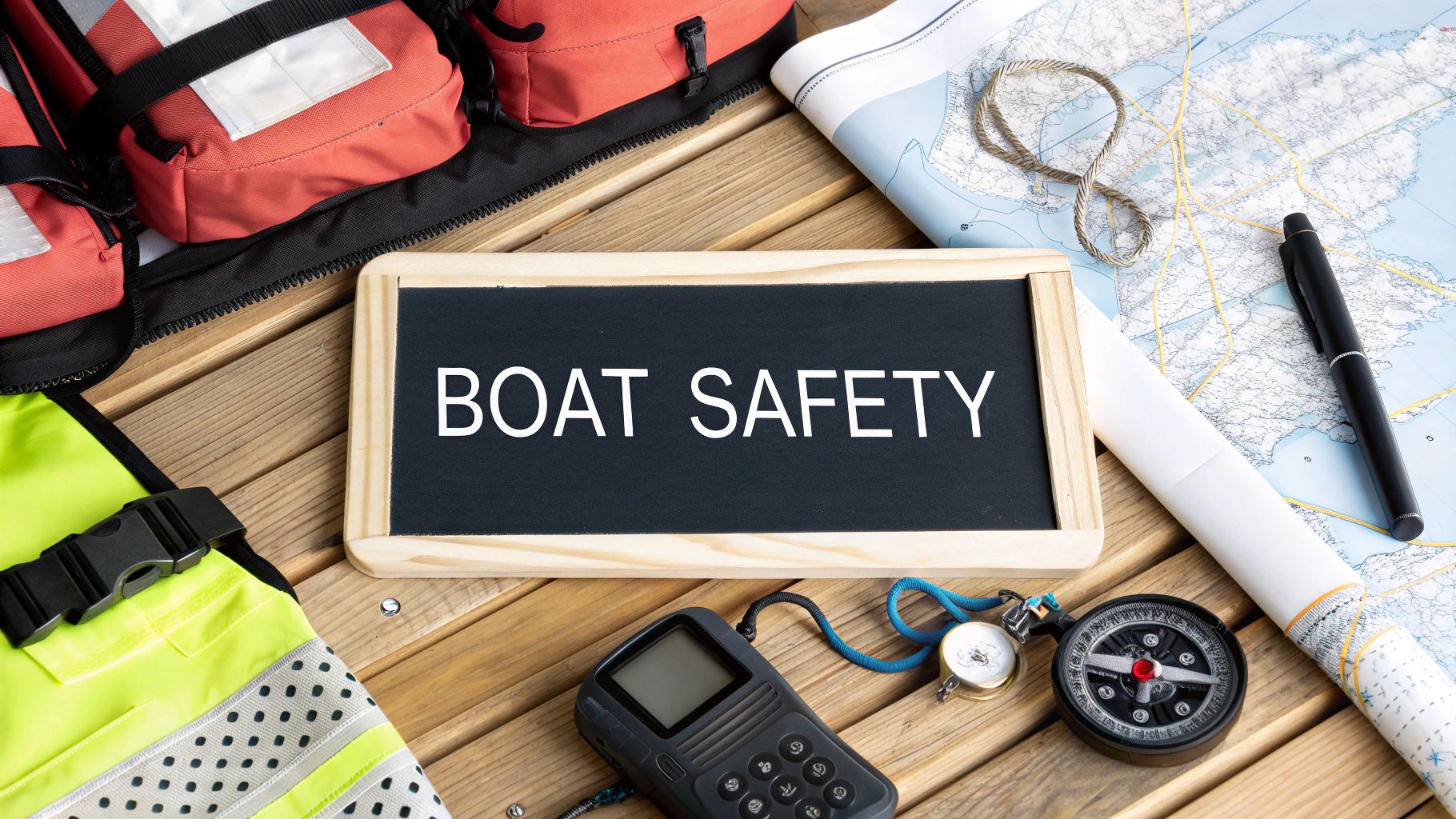 Collection of The Ultimate 2025 Boat Safety Checklist for NZ Waters in a gallery layout