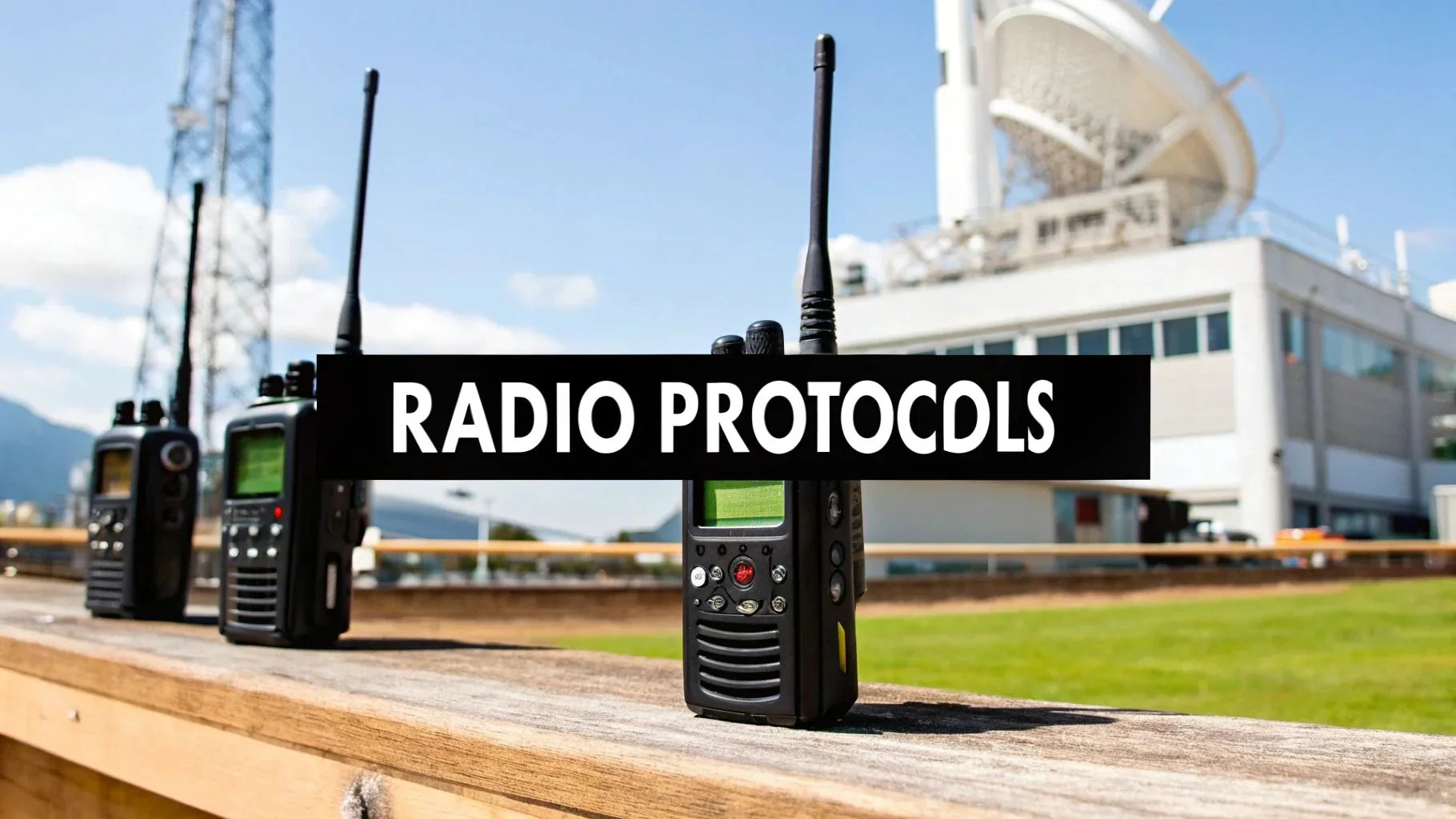 Collection of Two Way Radio Protocol Guide: Master Standards & Pro Tips in a gallery layout