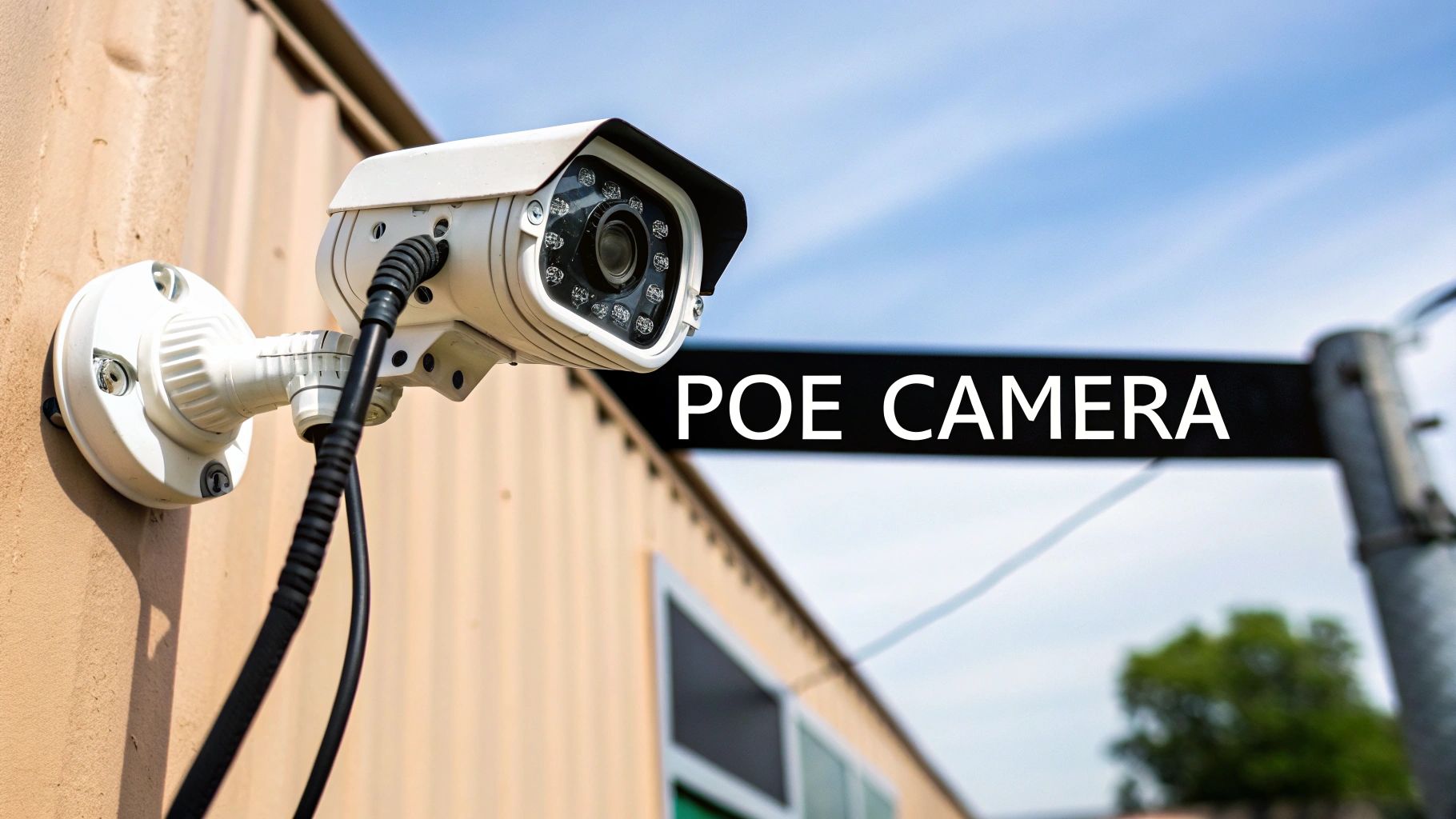 Collection of Power over the ethernet camera PoE in a gallery layout