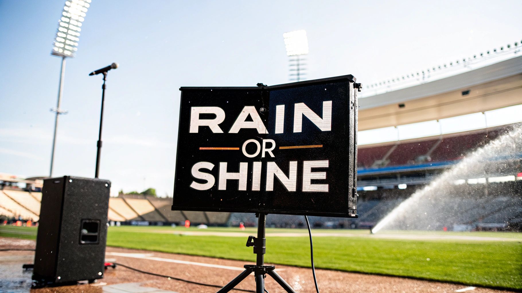 Collection of Outdoor PA for Sports Tournaments: Rain or Shine Performance in a gallery layout