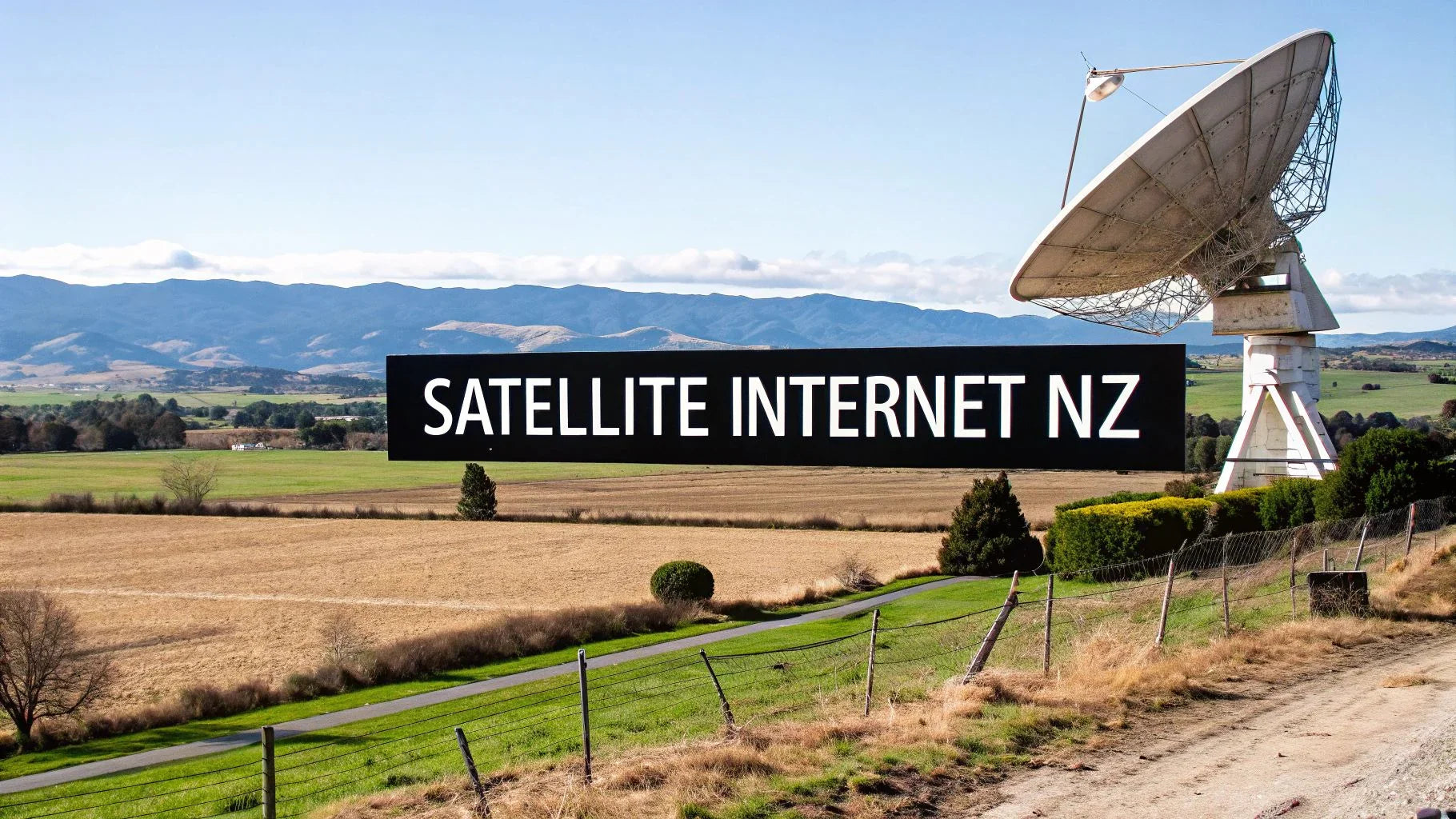 Collection of satellite internet services NZ in a gallery layout