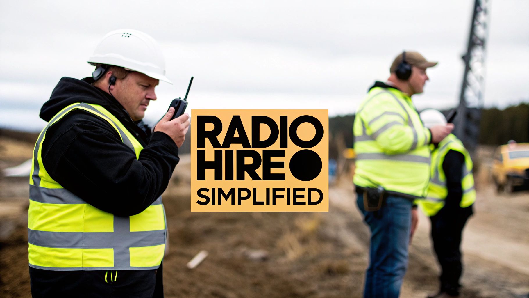 Collection of two way radio hire New Zealand in a gallery layout
