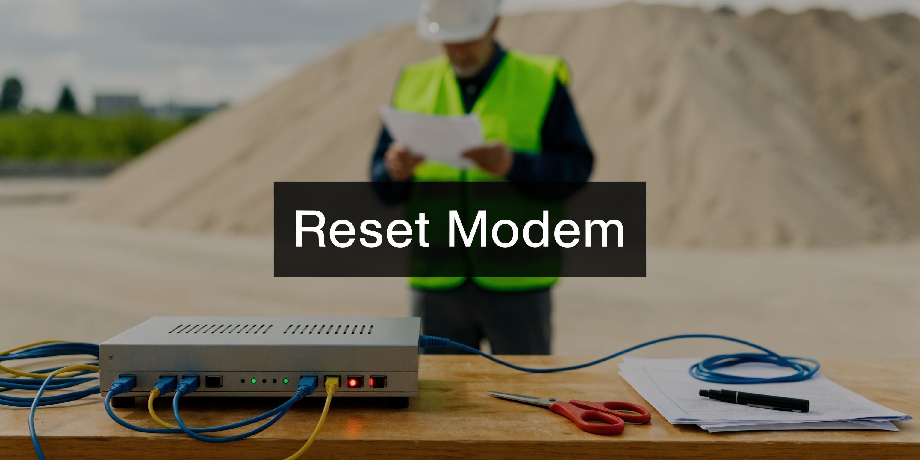 Collection of How to Reset a Modem: The NZ Business & Field Guide in a gallery layout