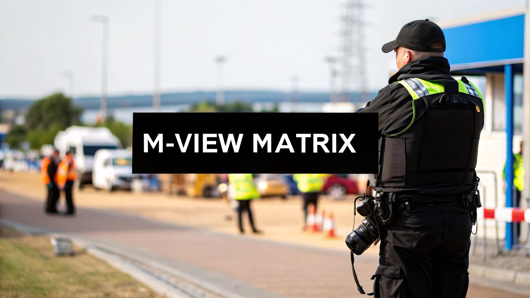 Collection of m-view matrix body worn cameras in a gallery layout