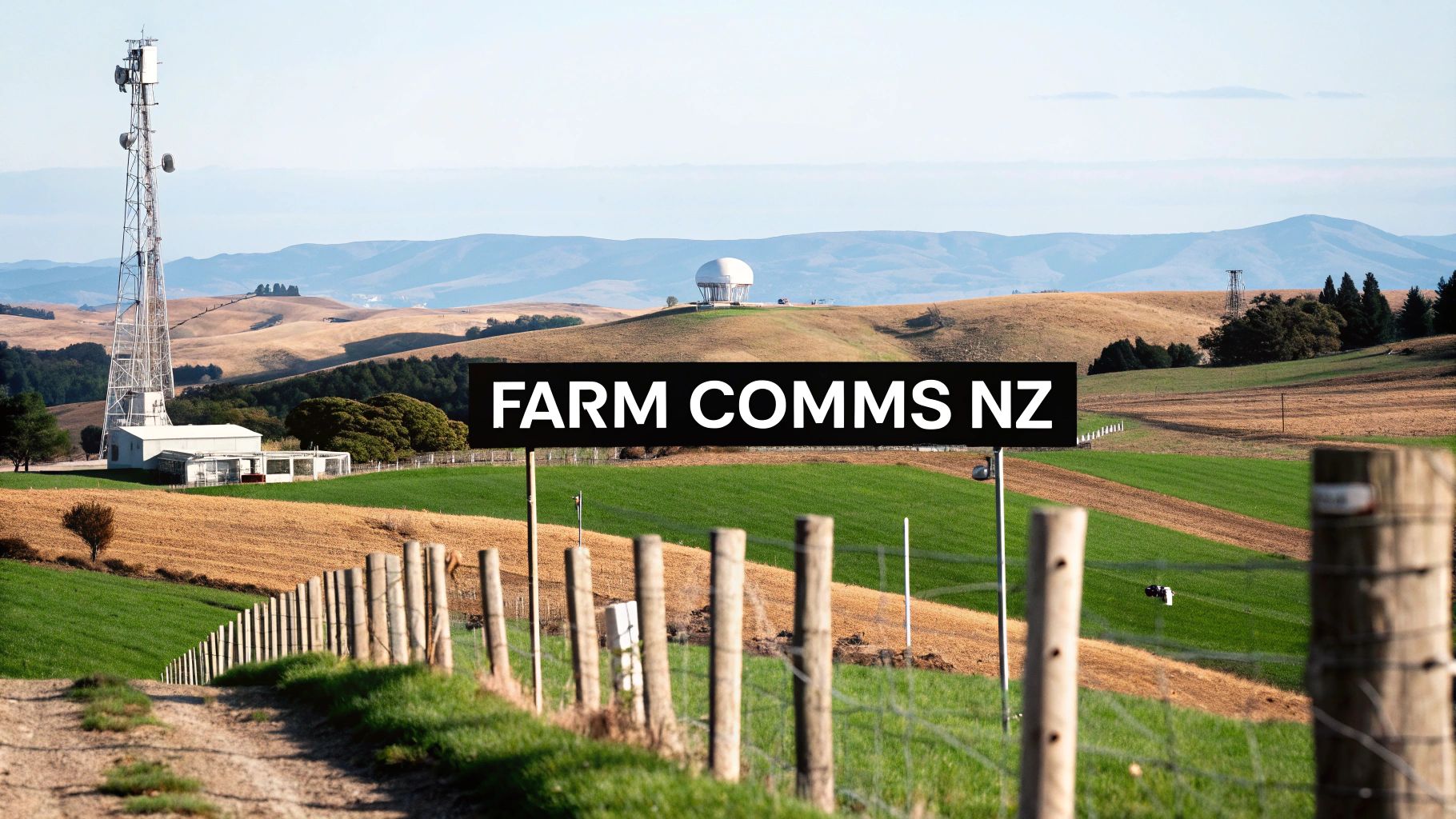 Collection of farm communications in New Zealand in a gallery layout