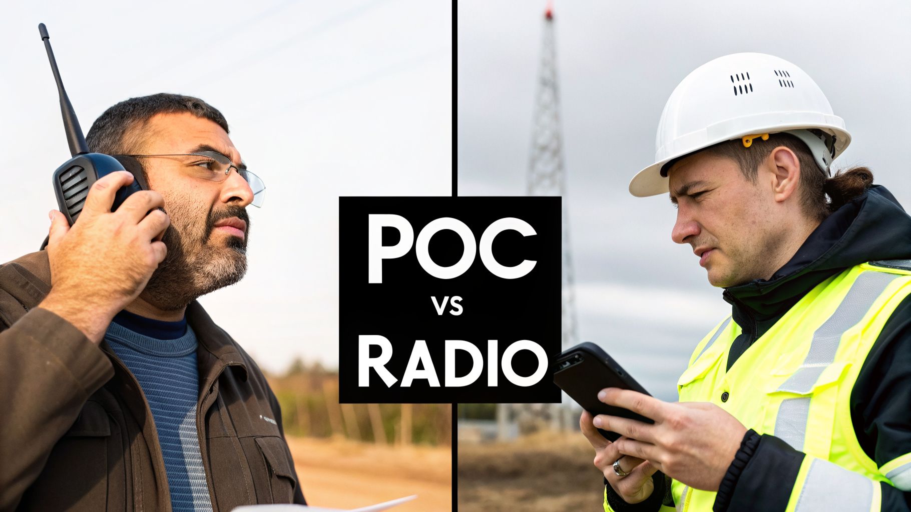 Collection of PoC vs Two Way Radio Safety: An Essential Guide for NZ Businesses in a gallery layout