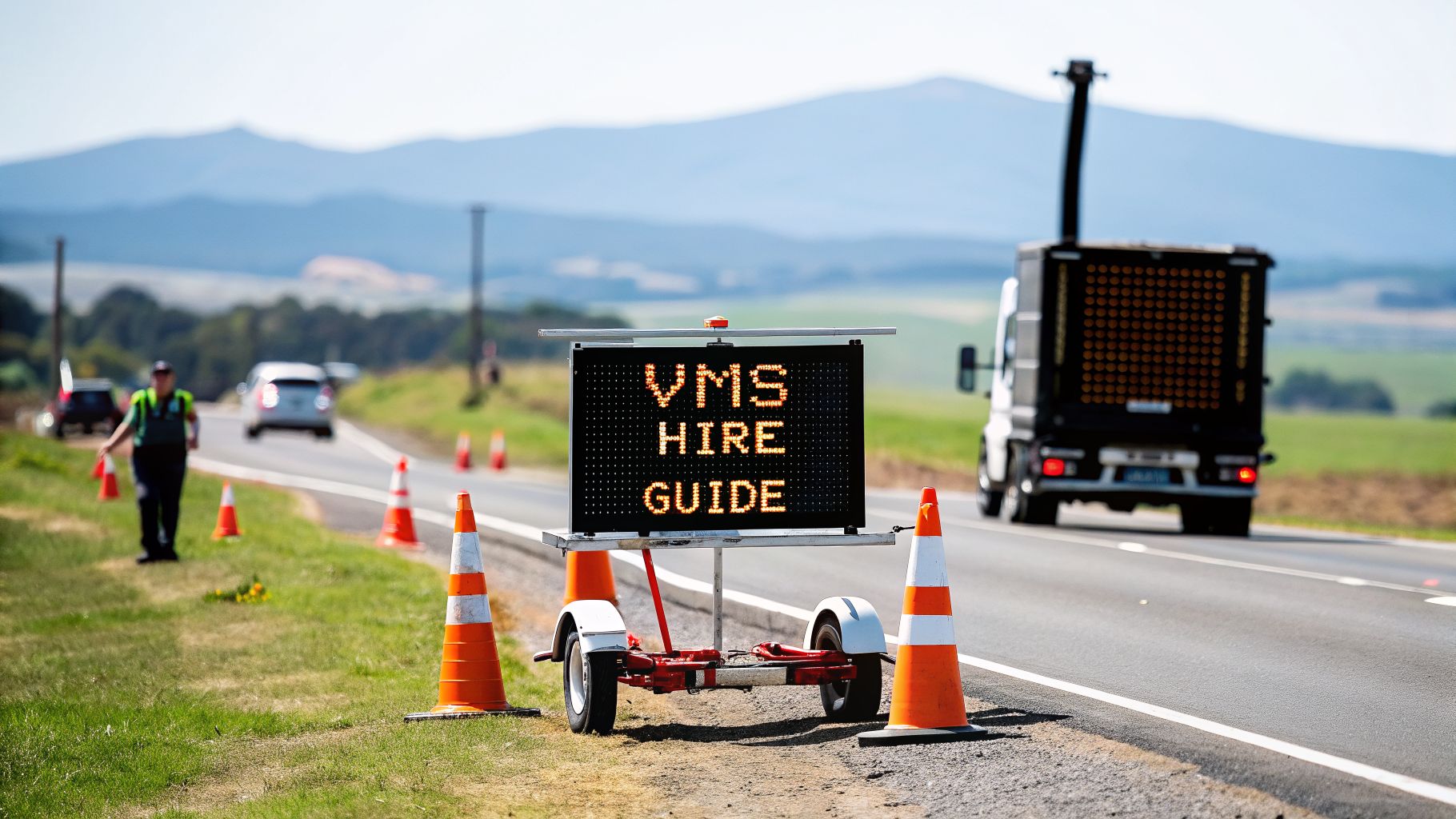 Collection of Traffic Message Board Hire in New Zealand in a gallery layout