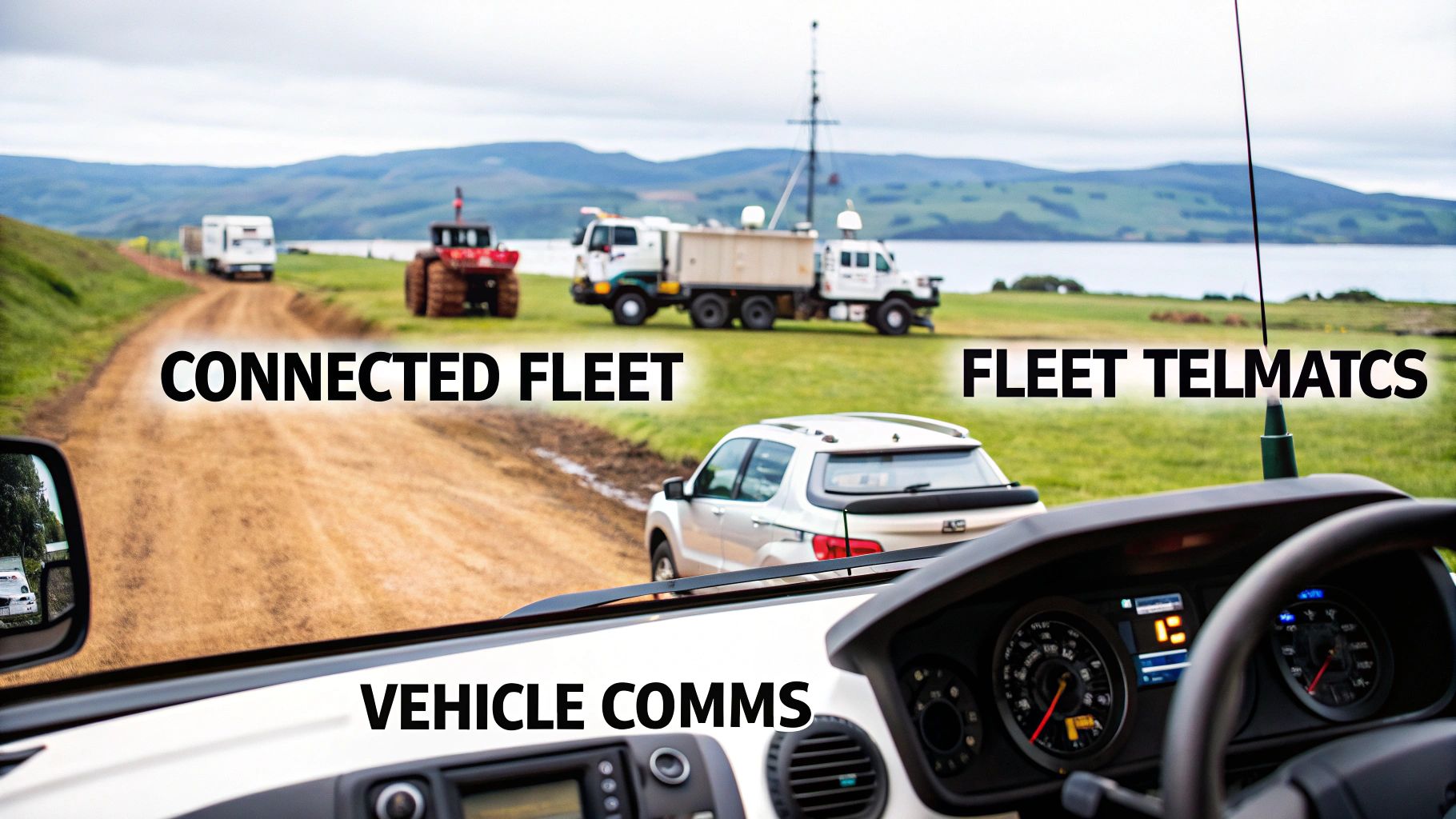 Collection of connected fleet to safeguard your team in a gallery layout