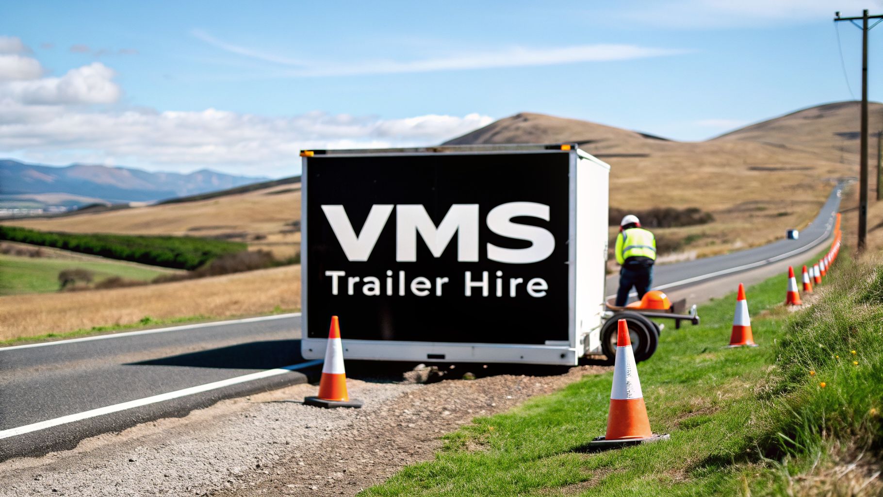 Collection of VMS Trailer Hire: A No-Nonsense Guide for NZ Project & Safety Managers in a gallery layout