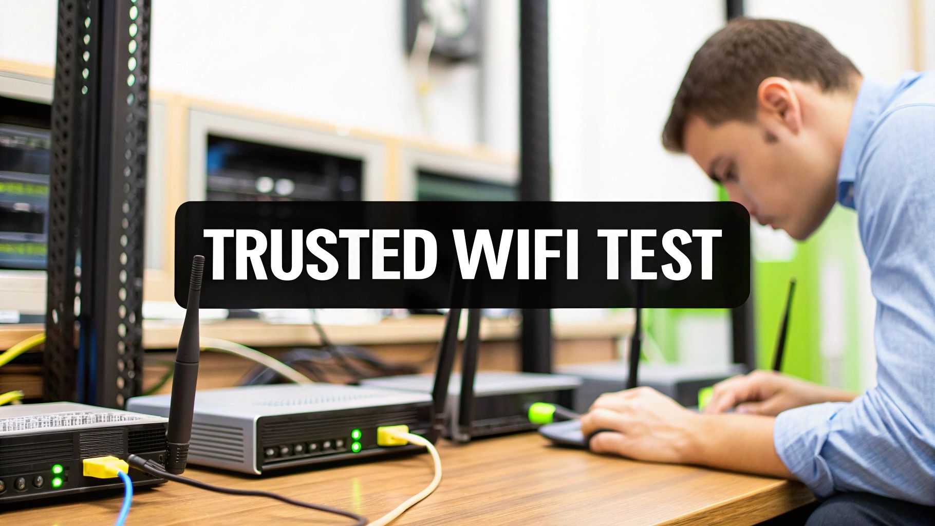 Collection of trusted wifi test in a gallery layout