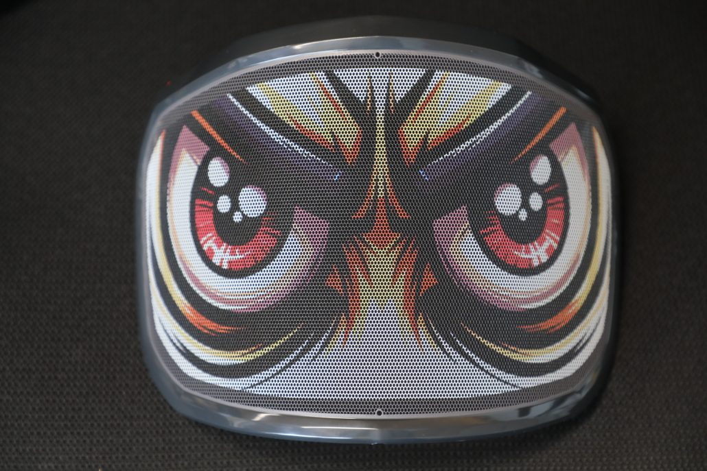 Collection of Protos Custom Printed Metal Visor, Eagleeye design in a gallery layout