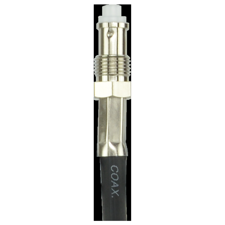 Collection of GME ABL002F antenna lead, FME connector end close-up in a gallery layout