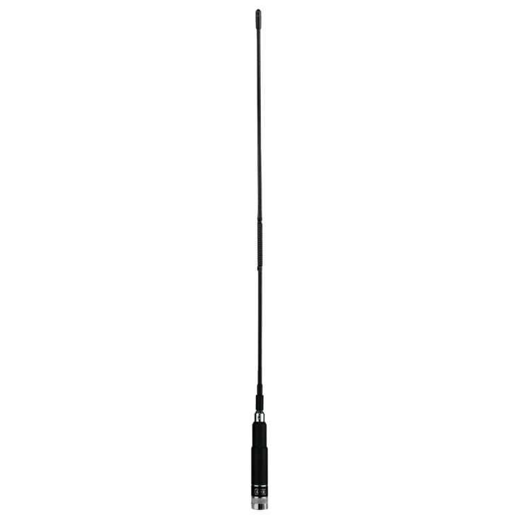 Collection of GME AE4016 flexible UHF antenna, full length view with spring and base in a gallery layout
