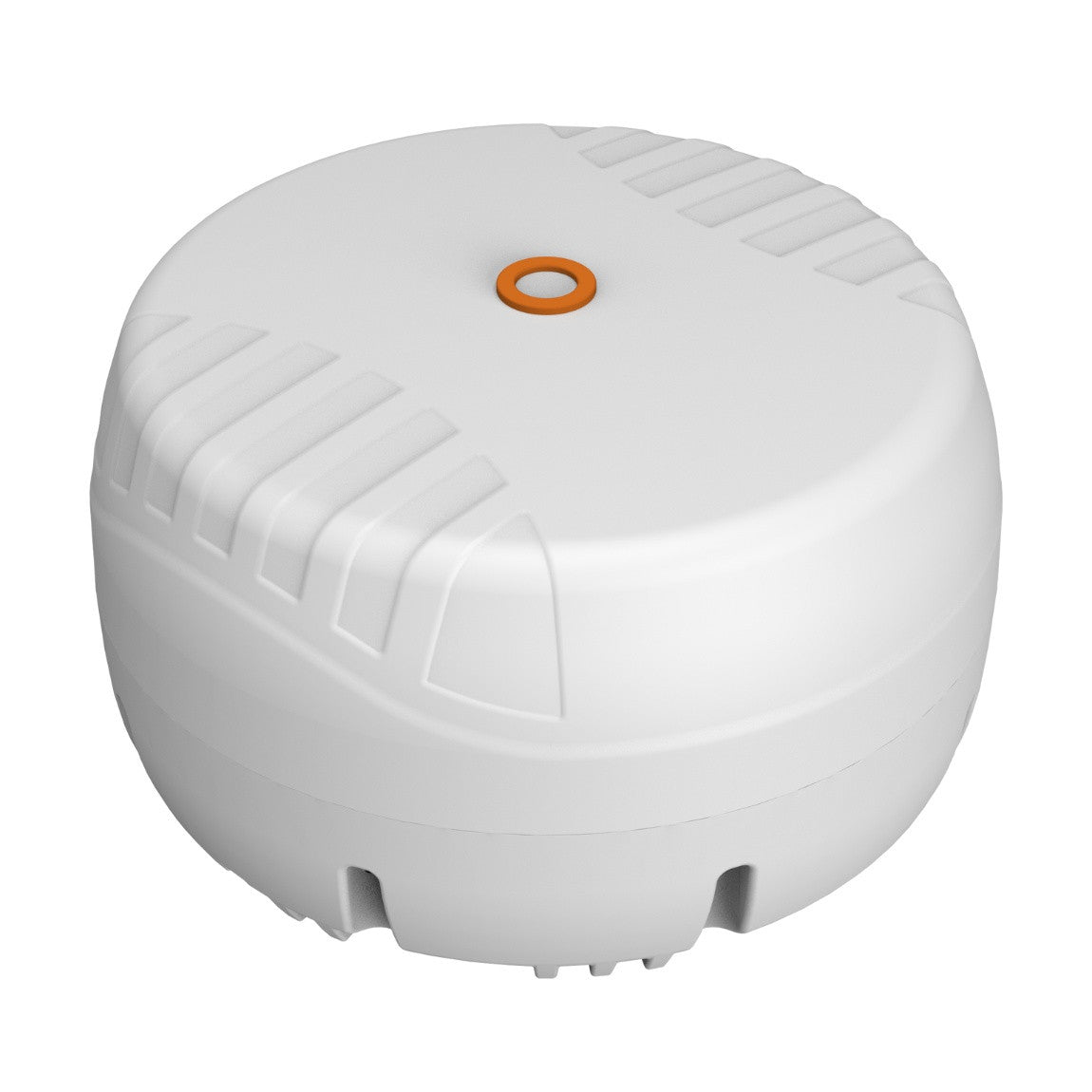 Collection of Poynting SWIRL-8-CPE antenna with base, front view in a gallery layout