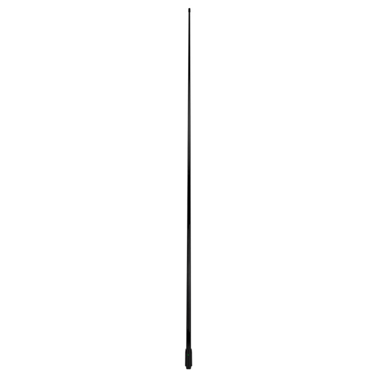 Collection of GME AW366VB black detachable marine VHF whip, full length view in a gallery layout