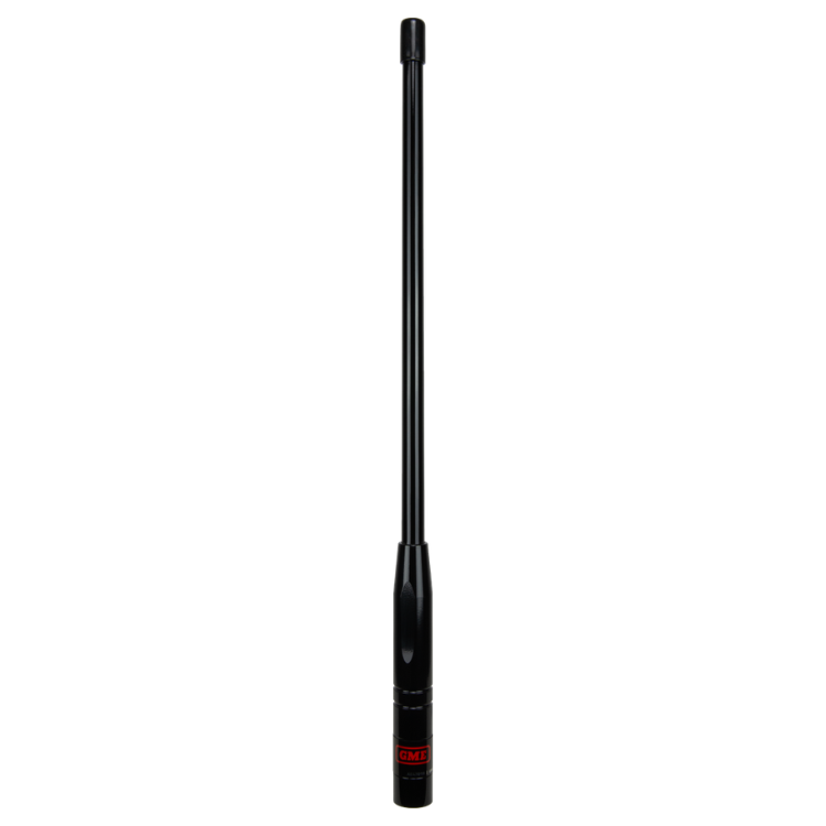 Collection of GME AW4701B black fibreglass replacement whip, full length view in a gallery layout