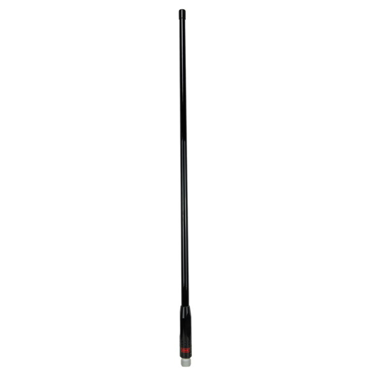 Collection of GME AW4705B black fibreglass replacement whip, full length view in a gallery layout