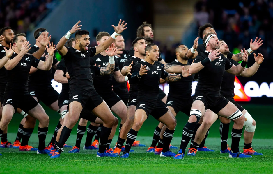 Collection of NZ All Blacks in a gallery layout