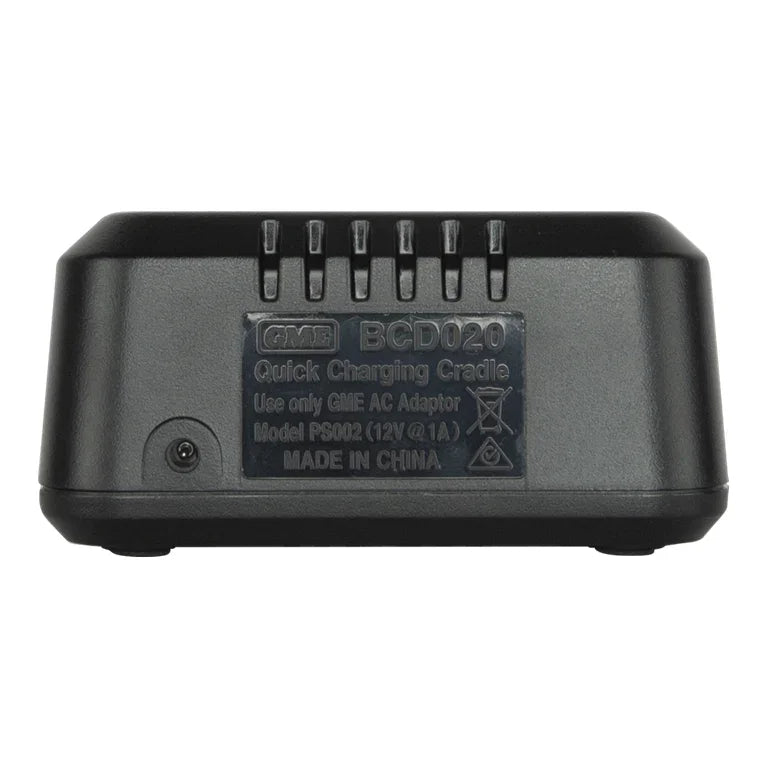 Collection of GME BCD020 Desktop Charging Cradle - Suit TX series radios in a gallery layout