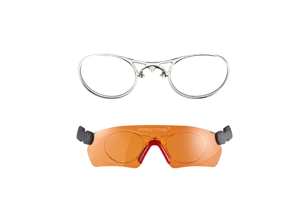 Collection of Protos Optical Insert frame, detail view in a gallery layout